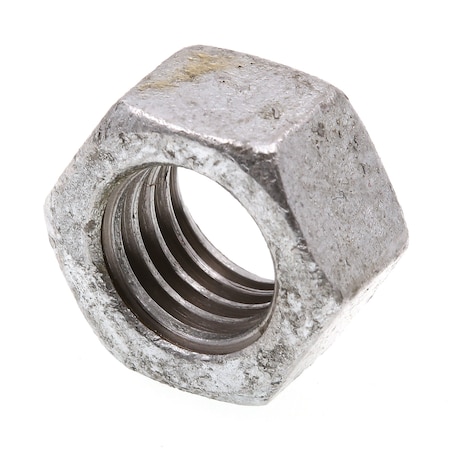 Prime-Line Finished Hex Nuts, 1/2 in.-13, A563 Grade A Hot Dip Galvanized Steel, PK50 9073622